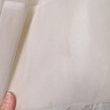 Load image into Gallery viewer, 50s 60s STRAPPY SHEER WHITE FULL SKIRTED PARTY DRESS WITH SEQUINS - XS
