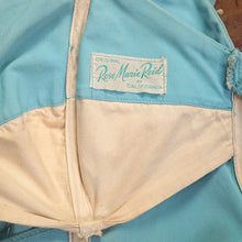 Load image into Gallery viewer, 50s PASTEL BLUE ROSE MARIE REID SCULTURAL SWIMSUIT - M