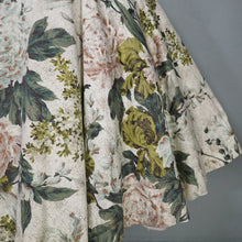 Load image into Gallery viewer, 50s SHAYNE OF MIAMI GREEN PAINTERLY FLORAL RHINESTONED DRESS XS-S