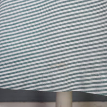 Load image into Gallery viewer, 50s GREEN STRIPED HORROCKSES FASHIONS FULL SKIRTED COTTON DRESS - S