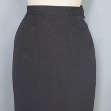 Load image into Gallery viewer, 50s 60s MORNESSA BLACK AND WHITE STRIPED 2 PIECE SKIRT SUIT - XS-S
