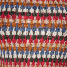 Load image into Gallery viewer, HANDKNITTED 40s PATTERN COLOURFUL AUTUMN JUMPER - M