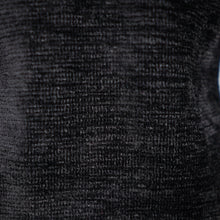 Load image into Gallery viewer, 60s 70s CLOBBER / JEFF BANKS GOTHIC BLACK CHENILLE MAXI COAT WITH CAPE SHOULDER - XS