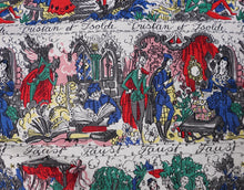 Load image into Gallery viewer, 50s 60s WERTHER / FAUST / TRISTAN AND ISOLDE NOVELTY PRINT FULL SKIRT - 28&quot;