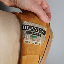 Load image into Gallery viewer, 60s BLANES SPARKLY GOLD METALLIC LUREX GOGO DRESS - S