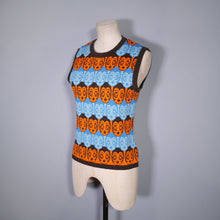 Load image into Gallery viewer, ANNA SUI 70s STYLE BETTY BOOP LADY FACE FINE KNIT TANK TOP - S-M