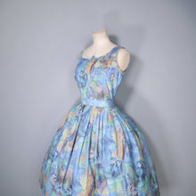 Load image into Gallery viewer, 50s IMPRESSIONIST BALLET / BALLERINA PRINT CO ORD 2 PIECE SKIRT AND BLOUSE - S