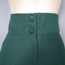 Load image into Gallery viewer, 70s DARK GREEN 3 PIECE DECO STYLE SUIT WITH WIDE LEGS - M