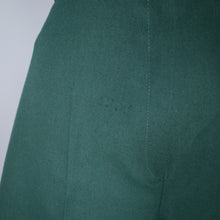Load image into Gallery viewer, 70s DARK GREEN 3 PIECE DECO STYLE SUIT WITH WIDE LEGS - M