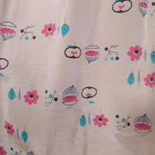 Load image into Gallery viewer, 50s NOVELTY ATOMIC MELON AND APPLE PRINT PASTEL FULL SKIRT - 25&quot;