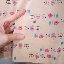 Load image into Gallery viewer, 50s NOVELTY ATOMIC MELON AND APPLE PRINT PASTEL FULL SKIRT - 25&quot;