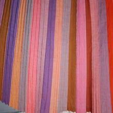 Load image into Gallery viewer, 60s &quot;MISS PAT&quot; COLOURFUL STRIPE PLEAT FULL SKIRT - 26&quot;