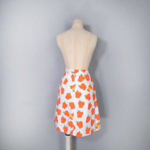 THE VESTED GENTRESS APPLE PRINT NOVELTY SHORT SKIRT - 27"