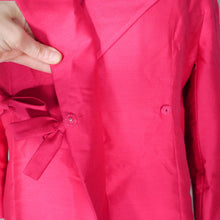 Load image into Gallery viewer, 60s JEAN PATOU SHOCKING PINK SHIFT DRESS AND COAT SET - M