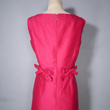 Load image into Gallery viewer, 60s JEAN PATOU SHOCKING PINK SHIFT DRESS AND COAT SET - M