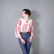 Load image into Gallery viewer, 70s EMBROIDERED BOHEMIAN FOLK / PEASANT BLOUSE - M-L