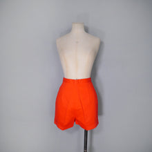 Load image into Gallery viewer, 60s LONDONUS RED MINI SANFORISED COTTON SHORTS - 25&quot;