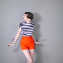 Load image into Gallery viewer, 60s LONDONUS RED MINI SANFORISED COTTON SHORTS - 25&quot;