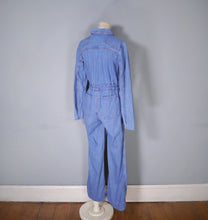 Load image into Gallery viewer, 90s BLUE DENIM WORKWEAR STYLE OVERALL / JUMPSUIT - S