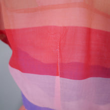 Load image into Gallery viewer, 50s VICKY VAUGHN CANDY STRIPE FULL SKIRTED SUN DRESS AND BOLERO - XS-S