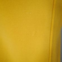 Load image into Gallery viewer, 60s YELLOW MOD PONTE KNIT BUTTON THROUGH MINI SHIFT DRESS - XS