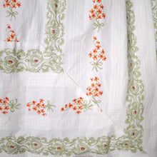 Load image into Gallery viewer, 60s KITTY COPELAND SMALL FLOWER BOUQUET PRINT COTTON DAY DRESS - S-M (petite fit)
