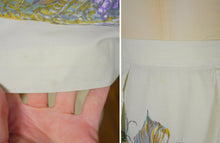 Load image into Gallery viewer, 50s FRUIT BASKET NOVELTY HARVEST PRINT FULL COTTON SWING SKIRT - 29&quot;