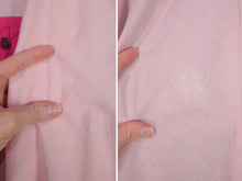 Load image into Gallery viewer, 50s PASTEL PINK COTTON HALTER FULL CIRCL DRESS WITH WATERMELON APPLIQUES - S