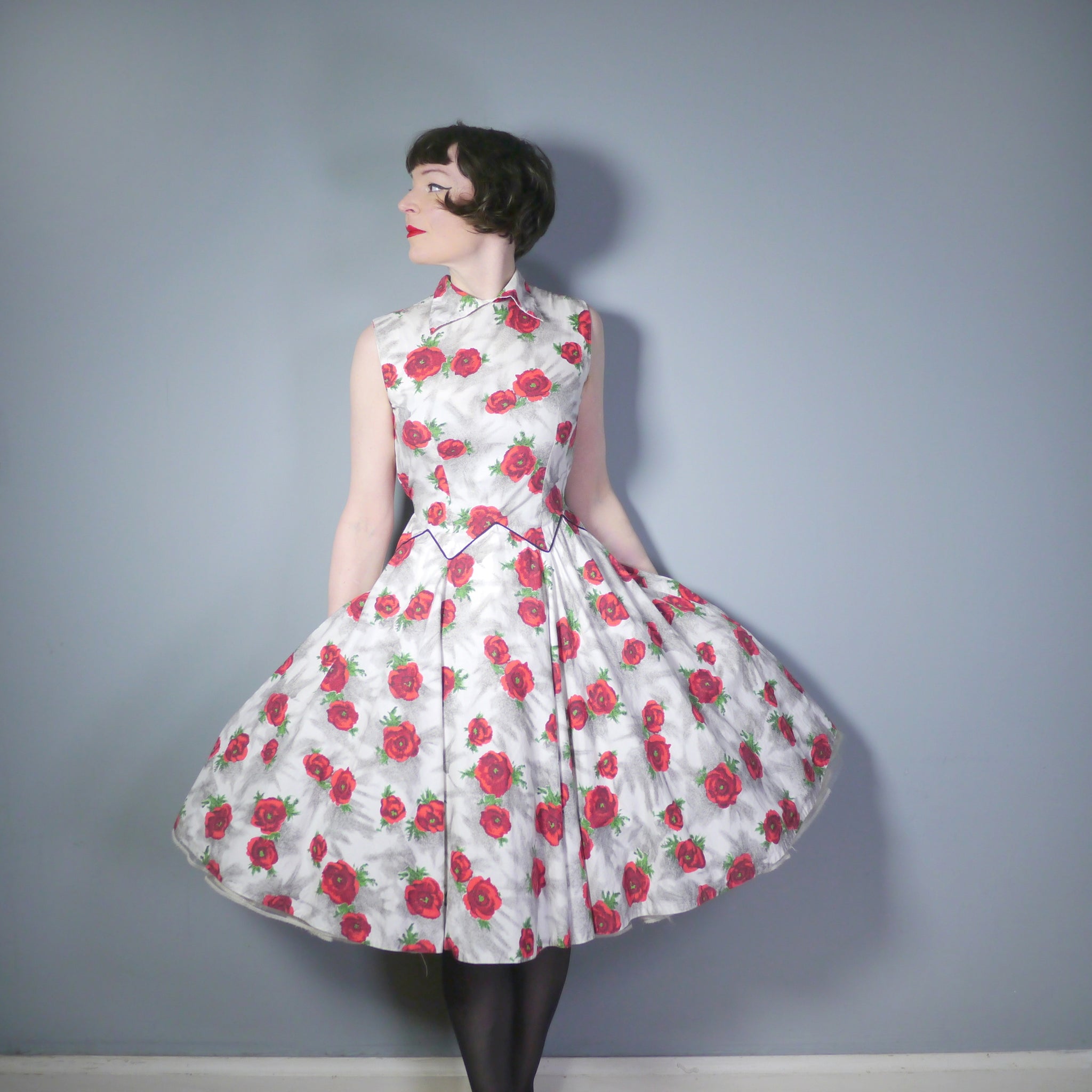 Floral hotsell 50s skirt